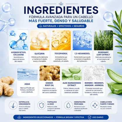 Be Bodywise™ Sérum Capilar Roll-On de Cuidado Diario