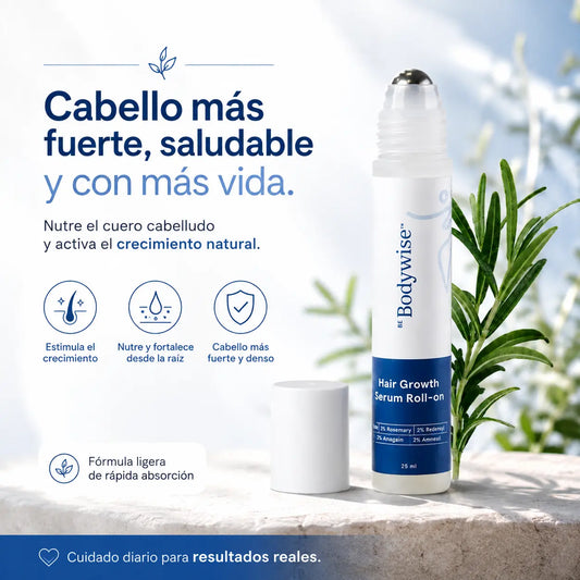 Be Bodywise™ Sérum Capilar Roll-On de Cuidado Diario